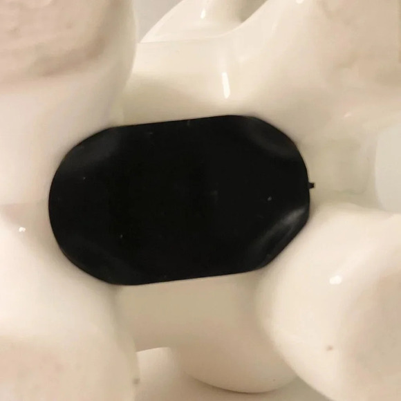 Vintage Giftcraft Dog Coin Bank Green Bowtie 6 Inch Tall Puppy  Figurine Taiwan - Picture 11 of 16